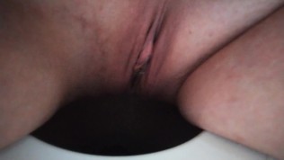 PISS-A-THON: Big Tits MILF Pissing on Toilet