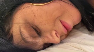 Spanking my Ass when Im Bondages and All Magic Wand inside my Pussy Full in Premium