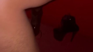 i play with my submissive friend and give him permission to cum! – Coral smithz