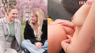 Ersties – Lesbische Anal-Strap-on-Erfahrung mit 2 sinnlichen Schönheiten